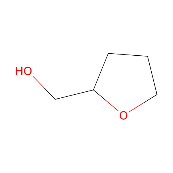 Tetrahidrofurfuril alkol molekül yapısı — CAS 97-99-4