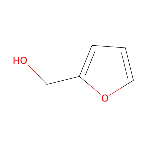 Furfuril alkol molekül yapısı — CAS 98-00-0