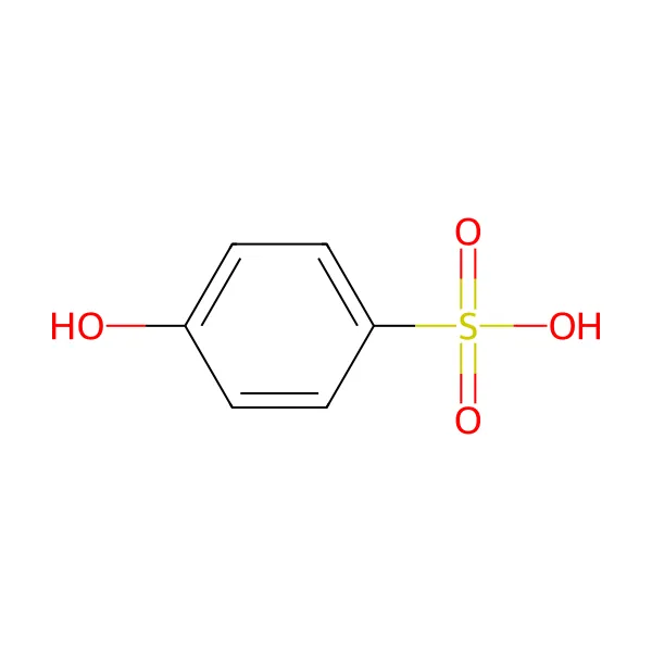 4-hidroksibenzensülfonik asit molekül yapısı — CAS 98-67-9