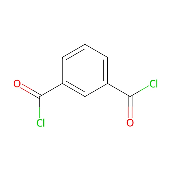 İzoftaloil klorür molekül yapısı — CAS 99-63-8
