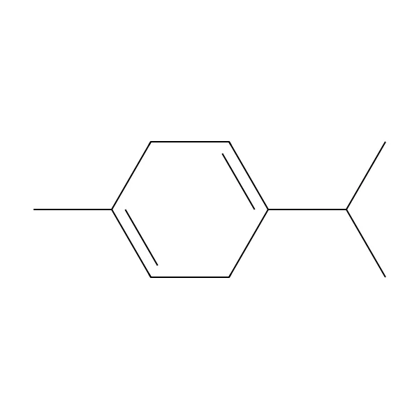 Gama-terpinen molekül yapısı — CAS 99-85-4